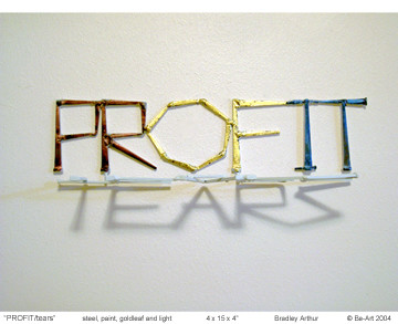 PROFIT/tears by Bradley Arthur 