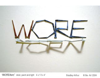WORE/torn by Bradley Arthur, Image 1.