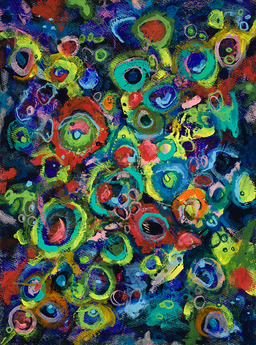 Cell No.58 by Angela Canada Hopkins 