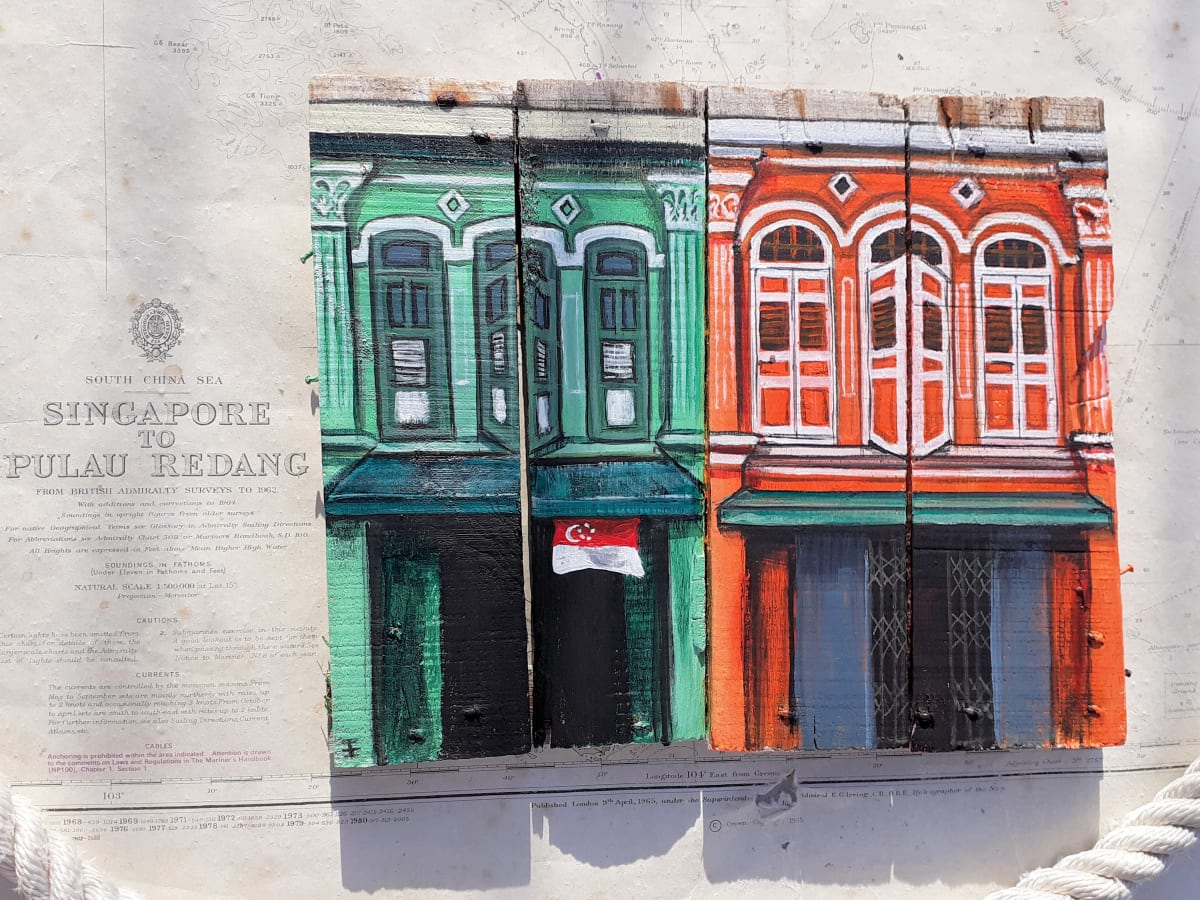 Desker Road, Singapore by Elena Merlina Paint The World Tour