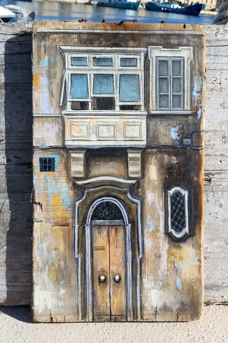 St Mark Street, Valletta, Malta by Elena Merlina - Paint The World Tour 