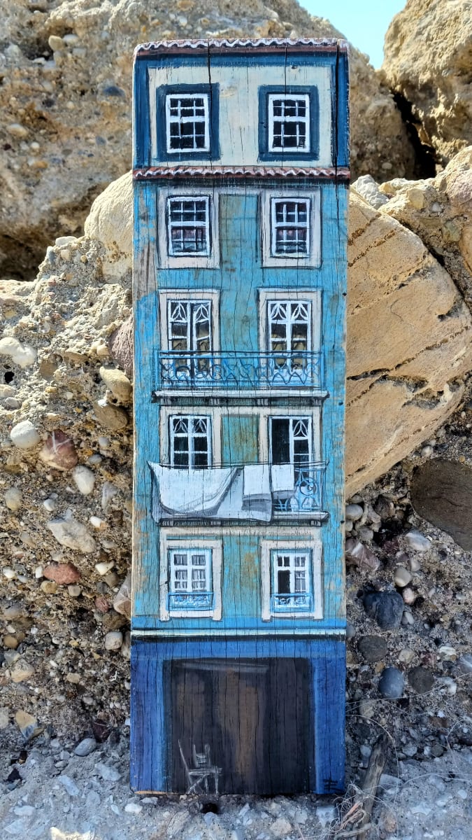 Cais da Estiva - Blue, Porto, Portugal 