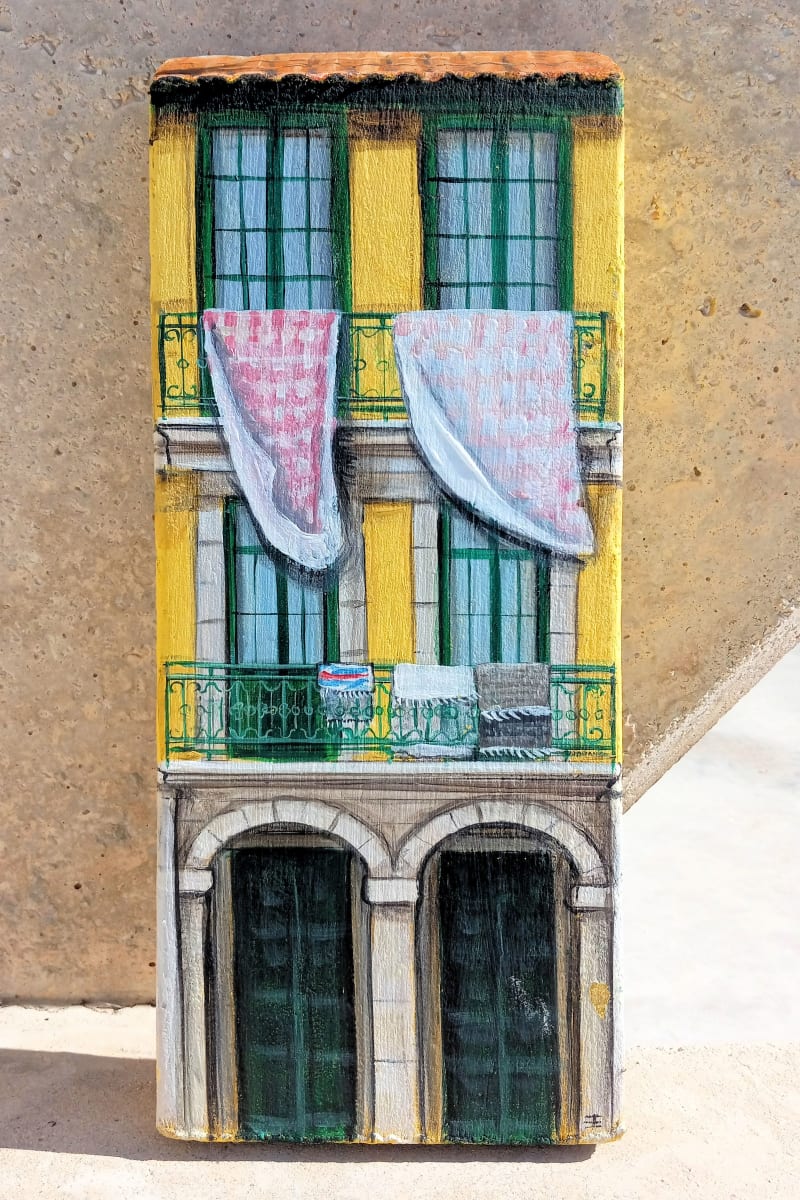 Rua de Miragaia, Porto, Portugal by Elena Merlina - Paint The World Tour 