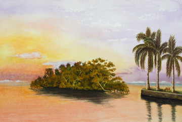 Deering Sunrise by Terry Arroyo Mulrooney 