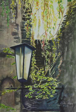 The Lampost by Terry Arroyo Mulrooney 