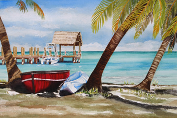 Pigeon Key  by Terry Arroyo Mulrooney 