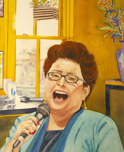 The Singer by Terry Arroyo Mulrooney 