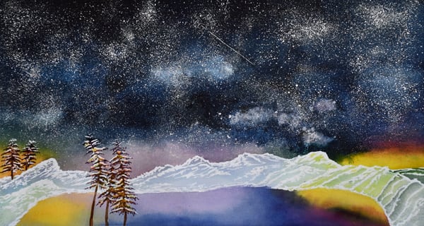 Starry Night by Terry Arroyo Mulrooney 