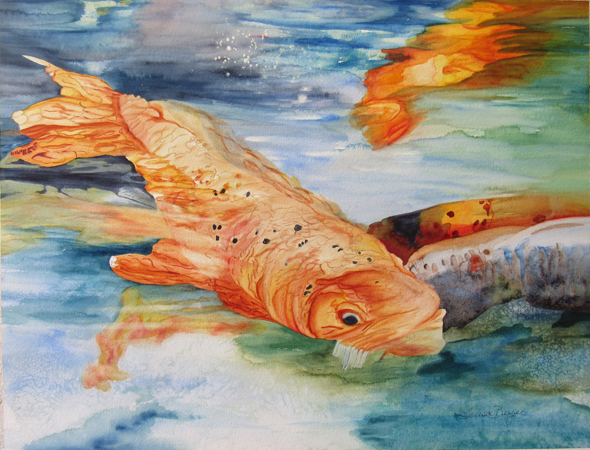 Koi I by Teresa Beyer  