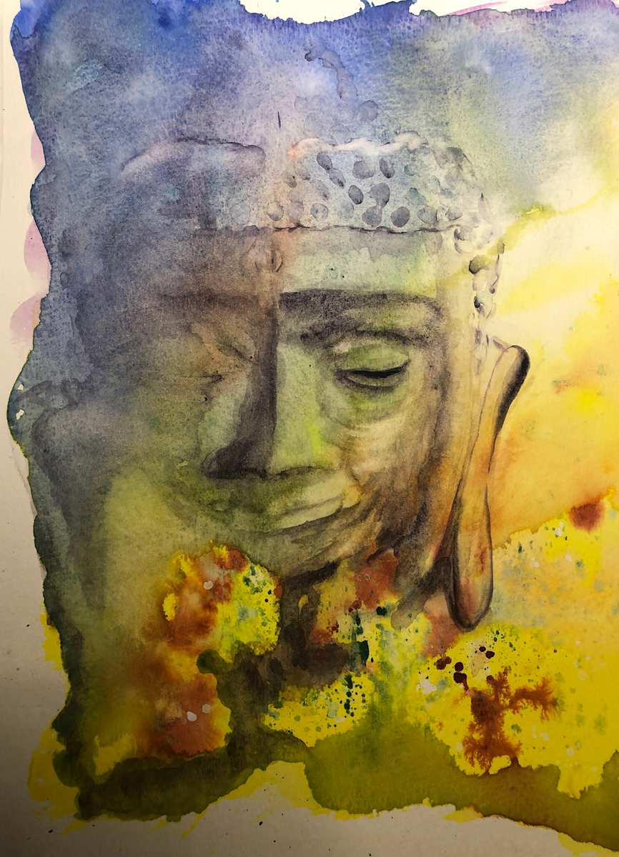 Spring Buddha, Image 1.