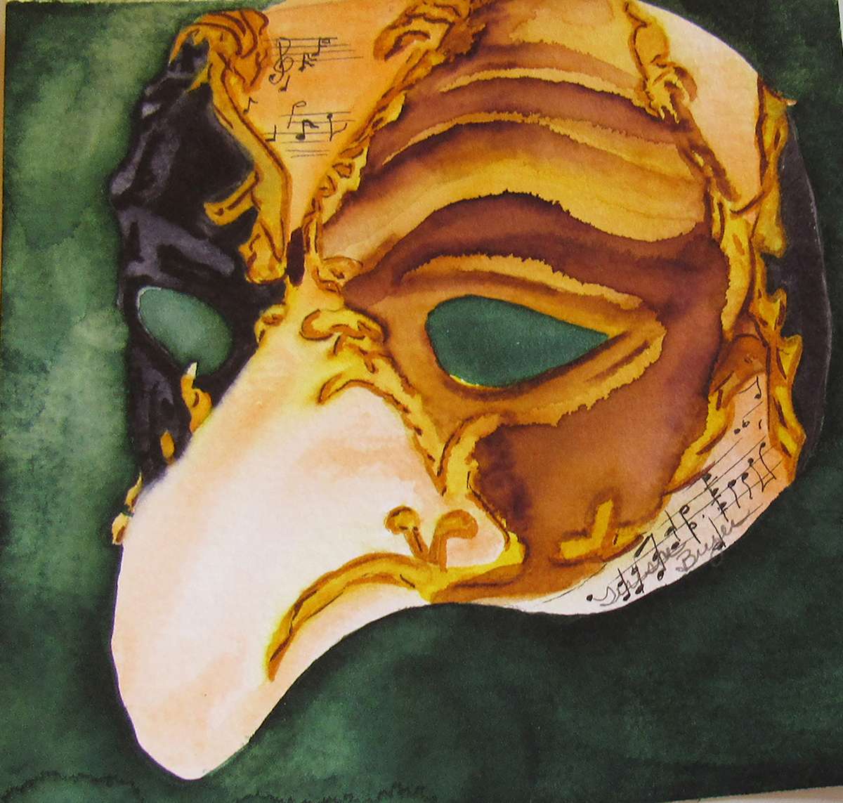 Musical Dr's Mask by Teresa Beyer , Image 1.