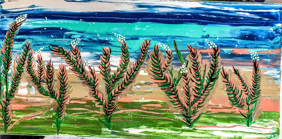 Joshua Trees by Ing Weaver 