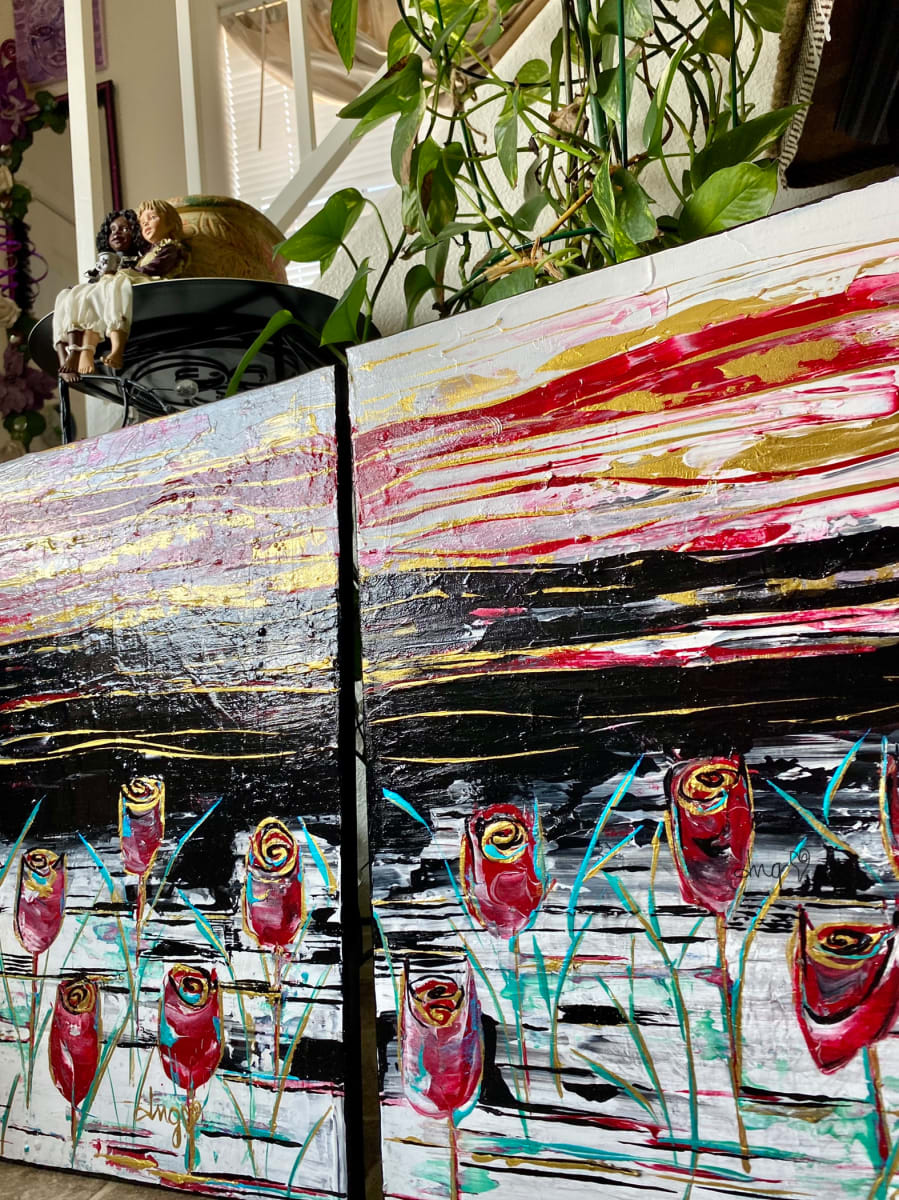 The Sweetest Time of the Day ~ A Diptych by Ing Weaver 