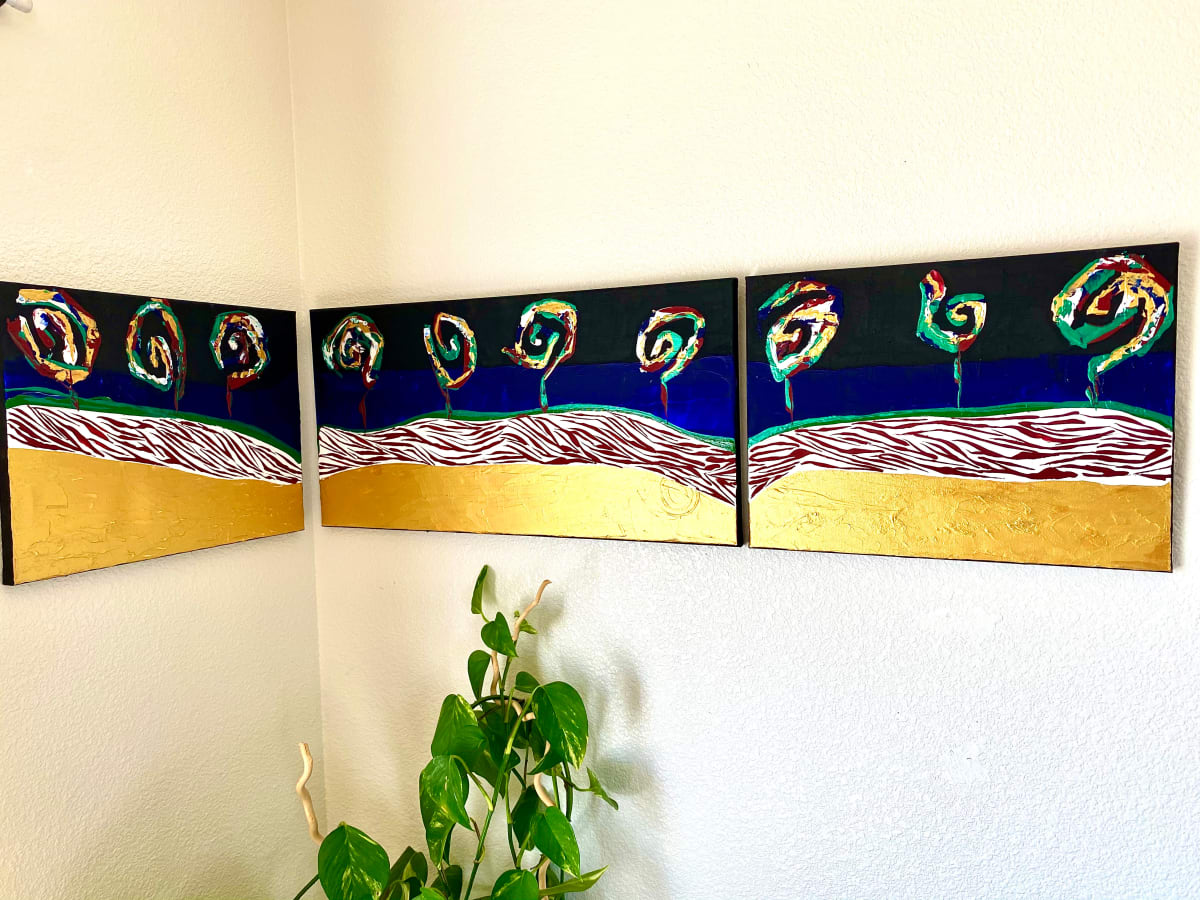 “A Desert Oasis” ~ A Triptych 