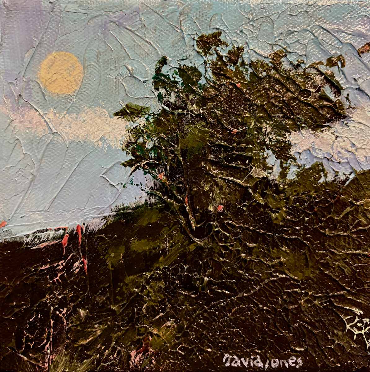 Stump And Moon by Dave Jones, Image 1.