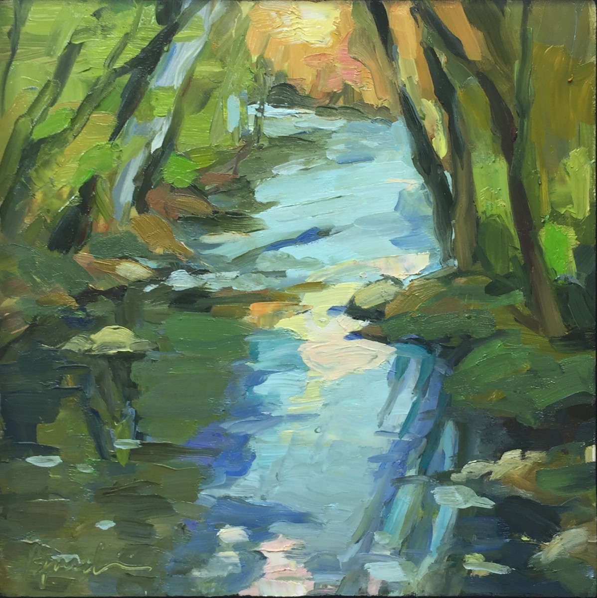 Creek by Maryanne Buschini 