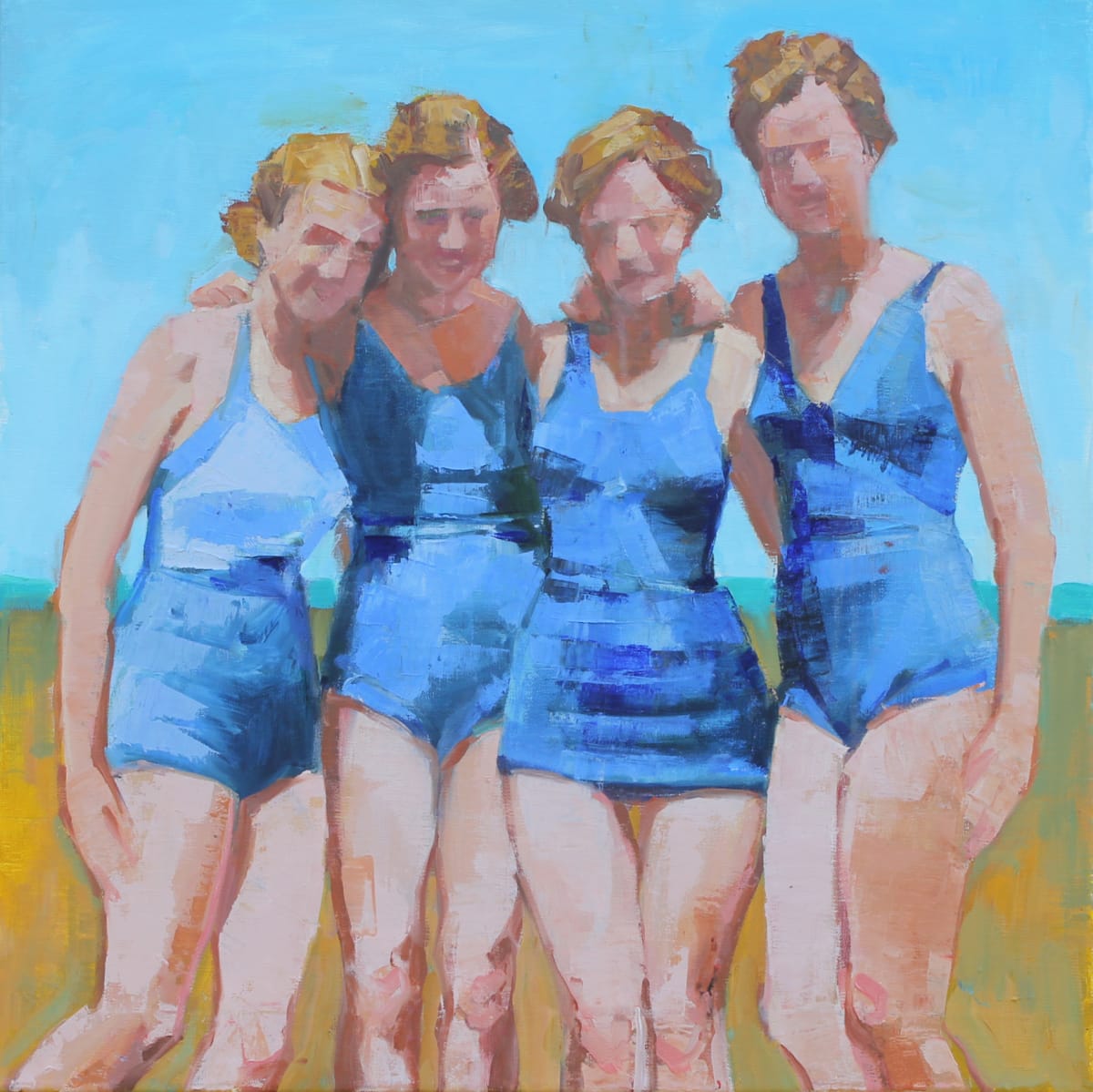 Blue Suits by Maryanne Buschini 