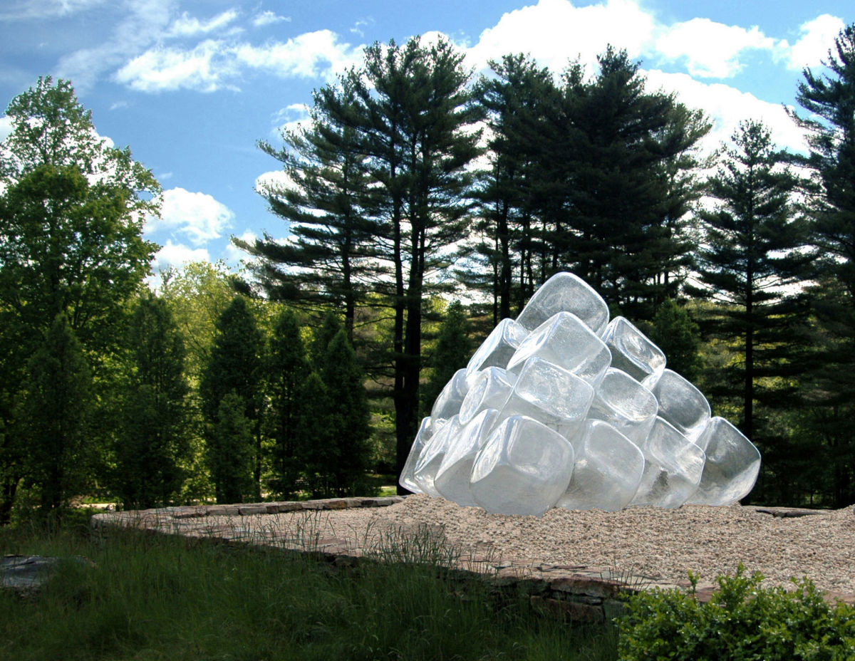 Ice Cube Pyramid by Joseph McDonnell 