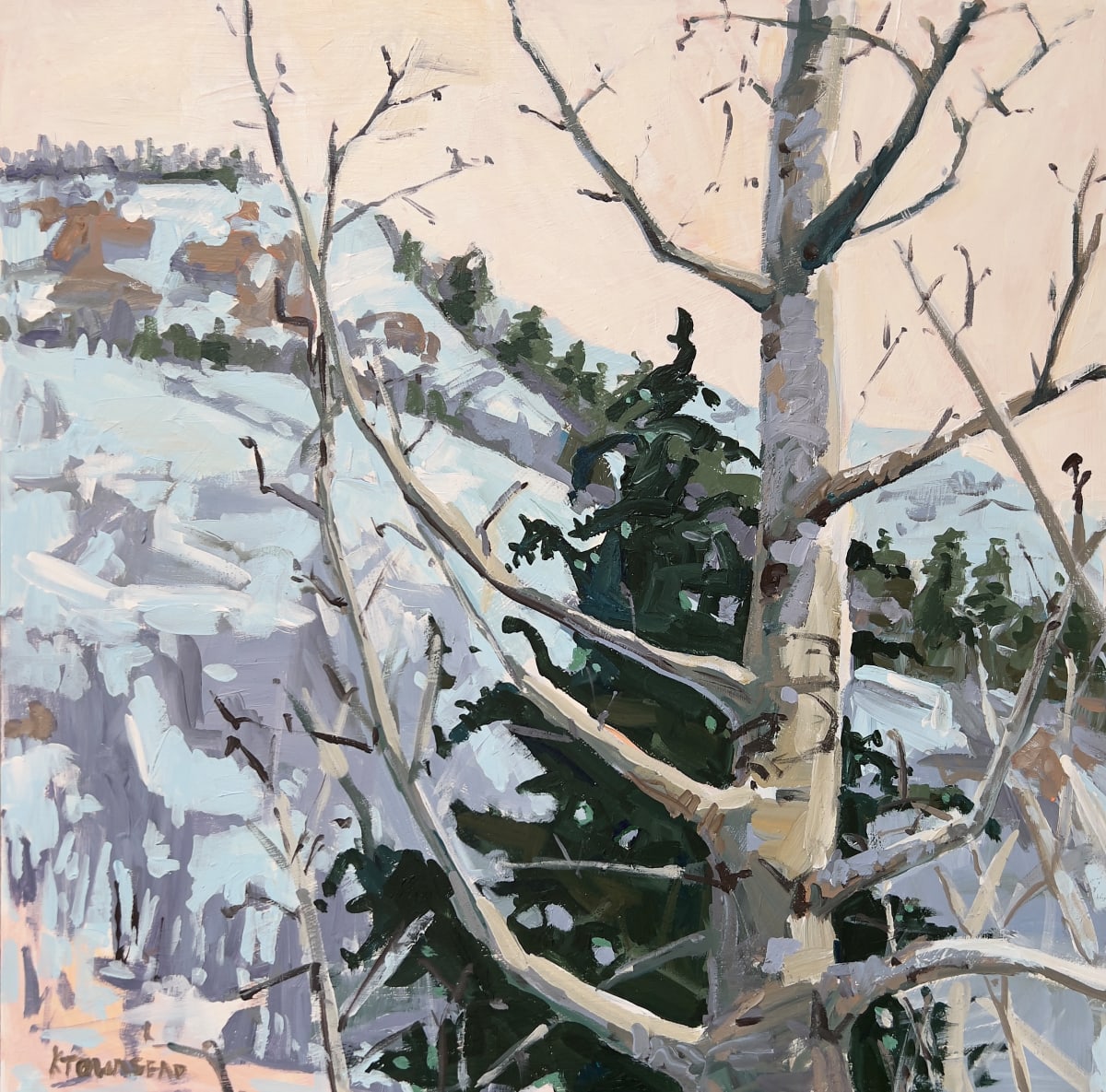 Aspen Mountain View by Krista Townsend 