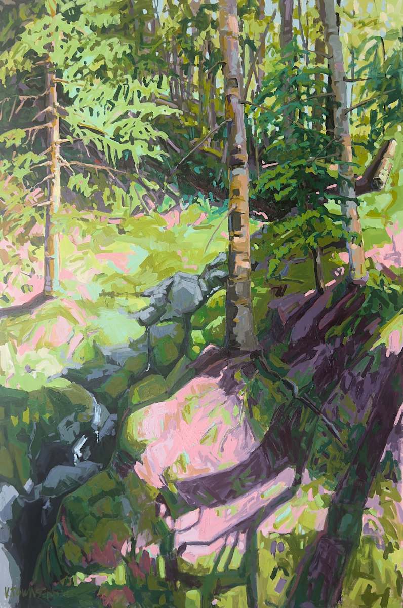 Body Memory by Krista Townsend  Image: The painting from the front.