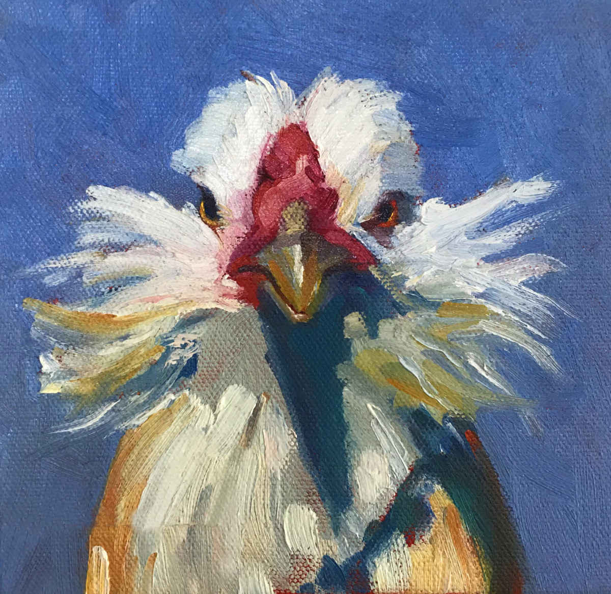 Freedom Hen Study by Krista Townsend  