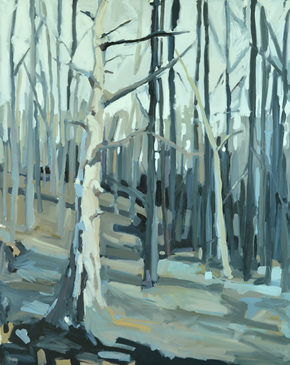 Snag by Krista Townsend  Image: The painting from the front.