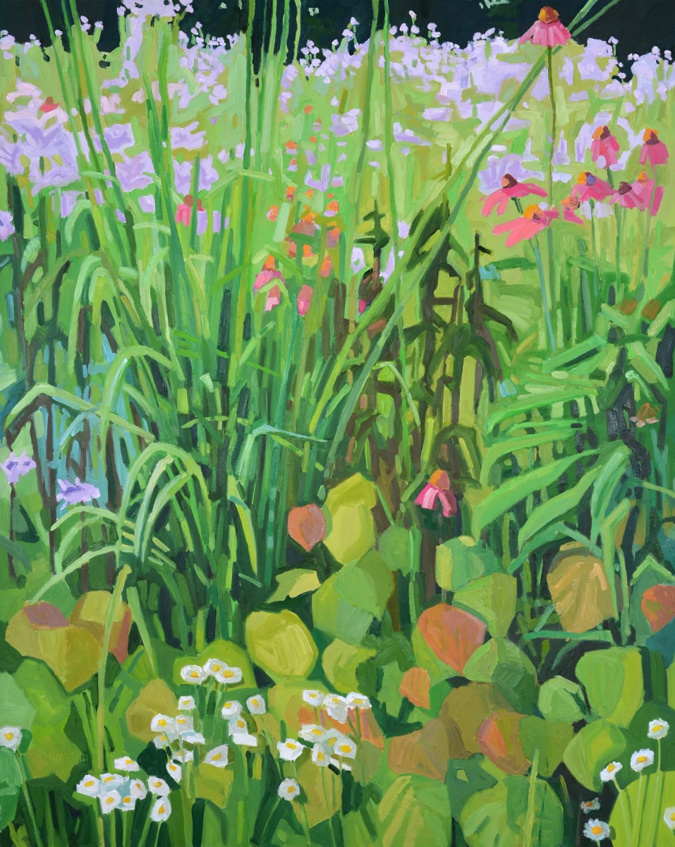 Patchwork by Krista Townsend  Image: The painting from the front.
