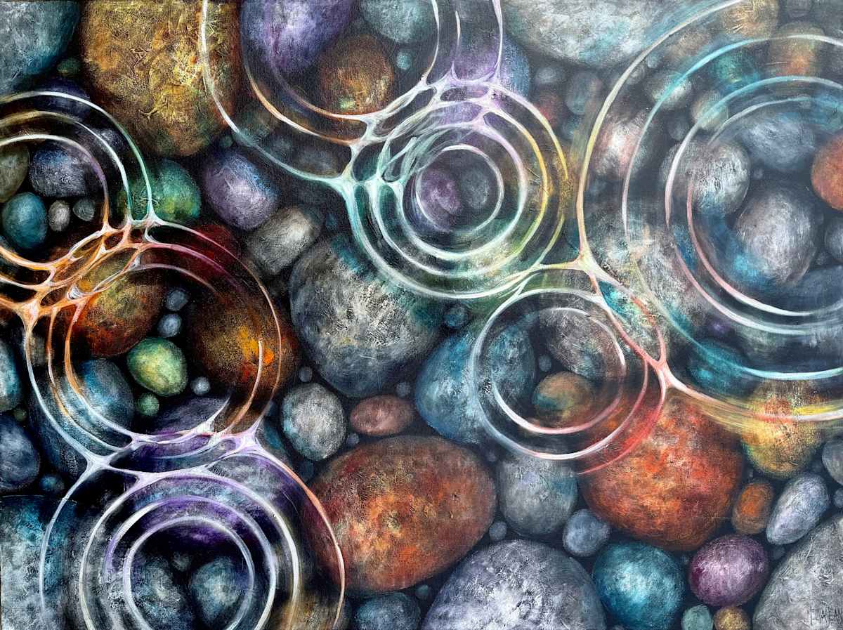 Raindrop Ripples by Melissa Jean 