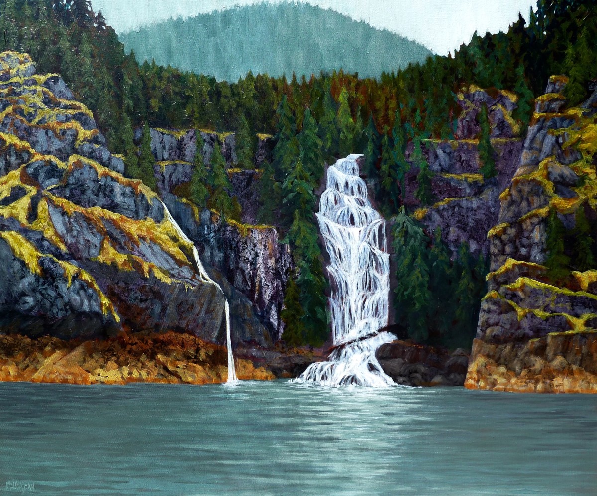 Cassel Falls, B.C. By Melissa Jean | Artwork Archive