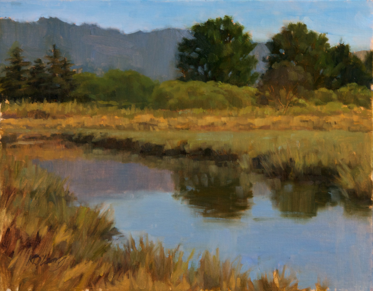 Marsh Reflections by Kathy O'Leary 