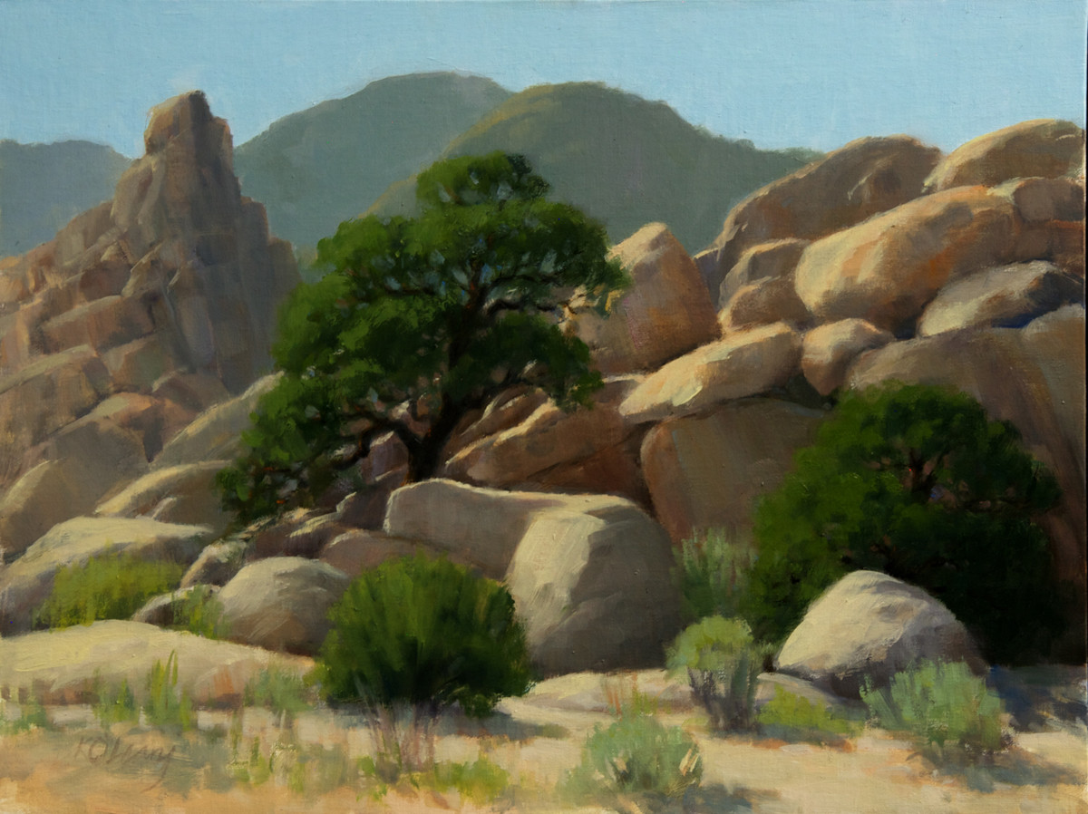 Rock Garden-Joshua Tree by Kathy O'Leary 