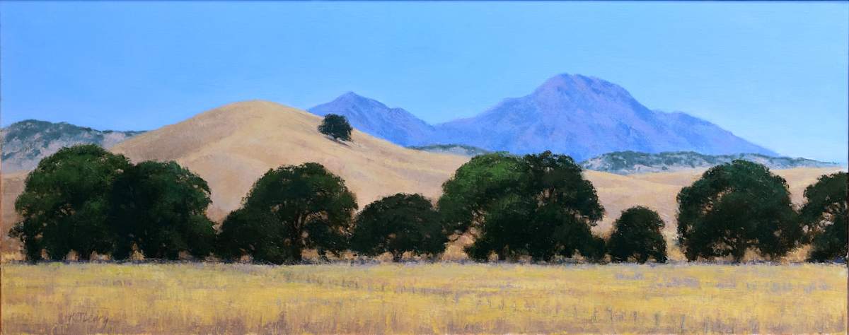 Summer Fields Below Mount Diablo by Kathy O'Leary, Image 1.