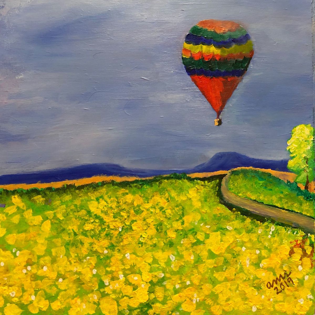 Hot Air Balloon by Amelia Reimer 