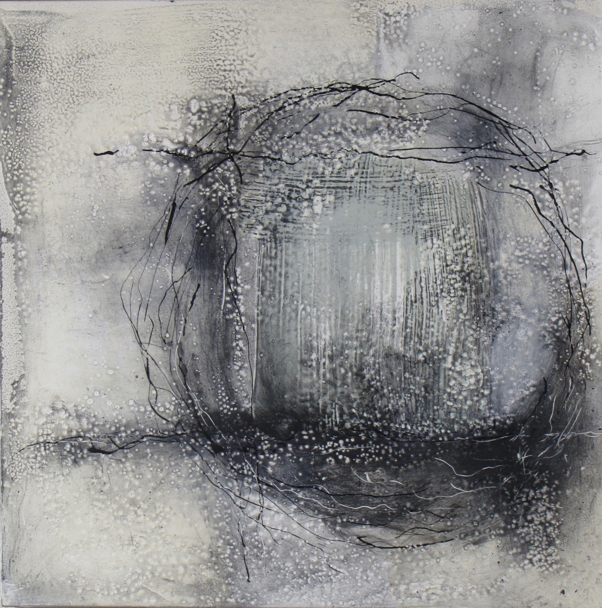 Gray Orb by Carol L Myers 