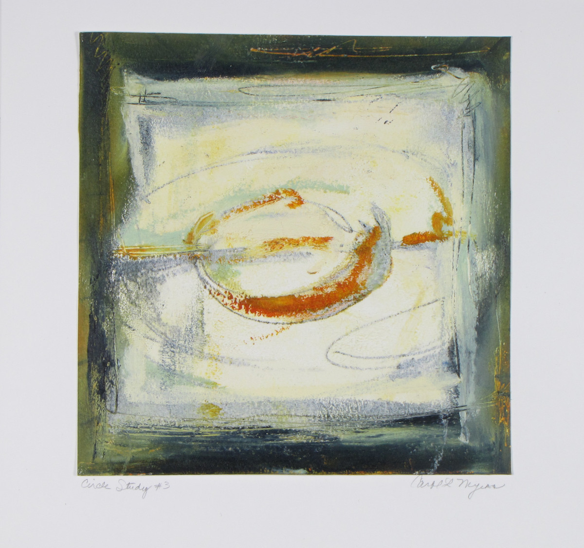Circle Study#3 by Carol L Myers 
