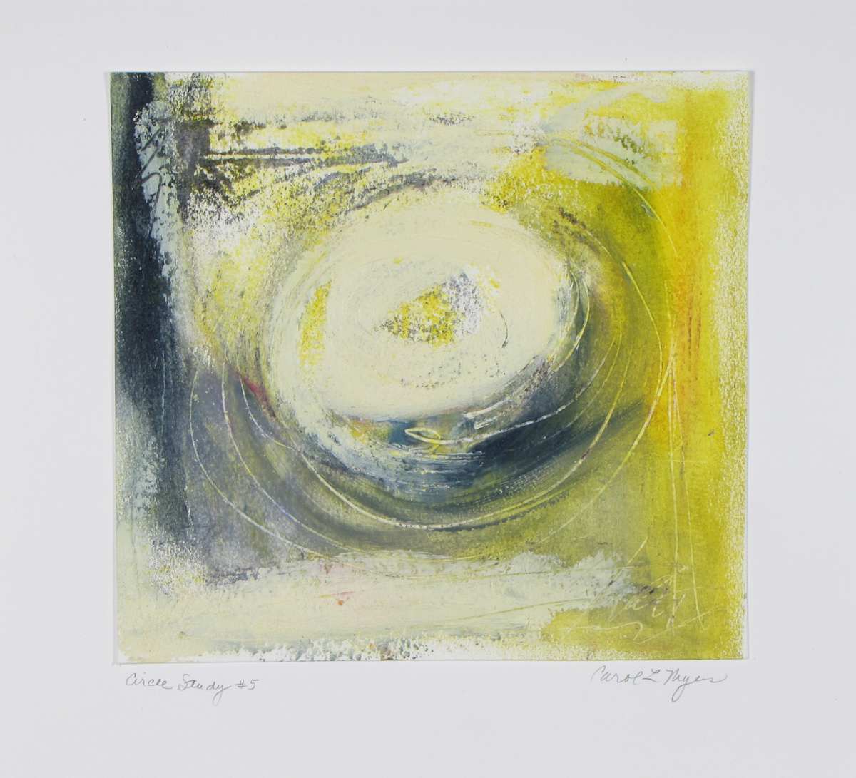 Circle Study#5 by Carol L Myers, Image 1.