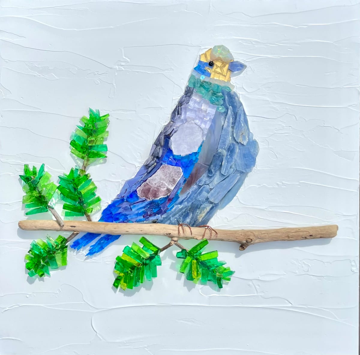 Mountain Blue Bird by Donna Hoyack 
