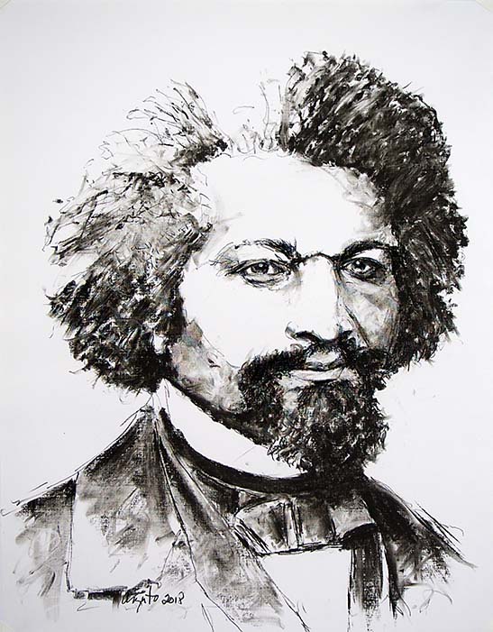 Frederick Douglass by Frank Argento 