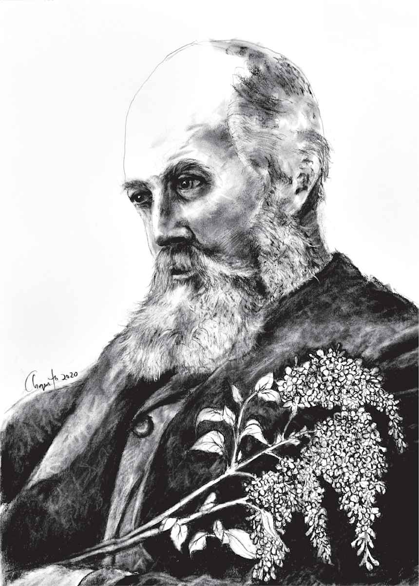 Frederick Law Olmstead by Frank Argento, Image 1.