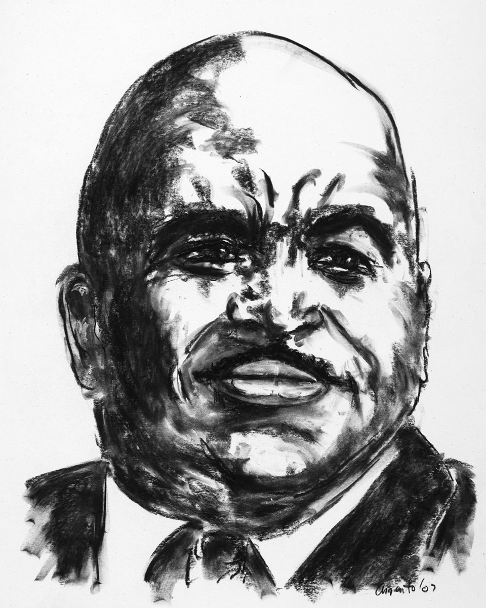 King Solomon Burke by Frank Argento 