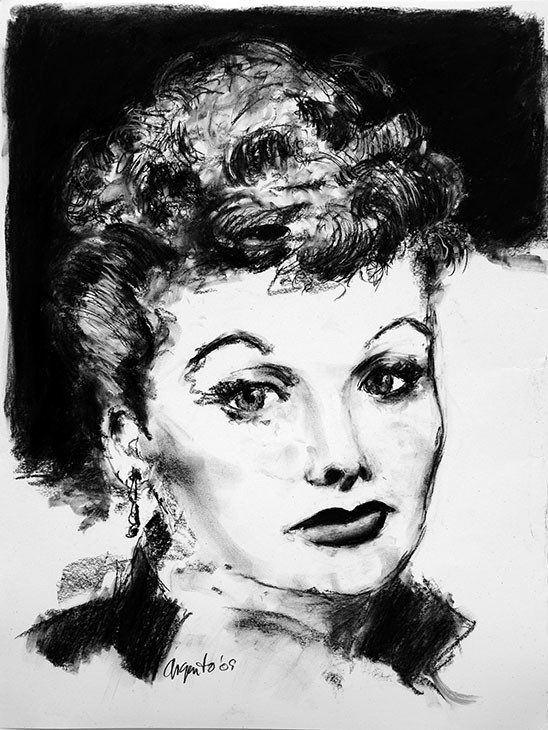 Lucille Ball by Frank Argento 