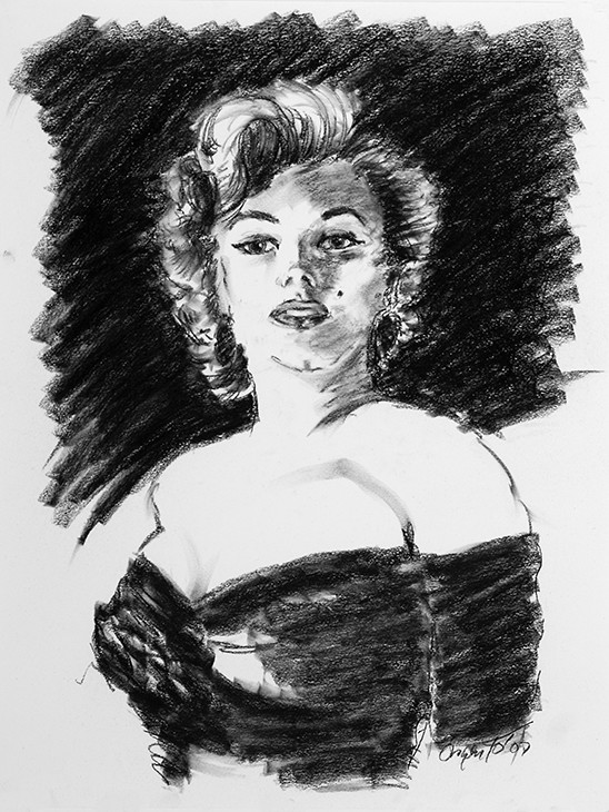 Marilyn Monroe by Frank Argento 