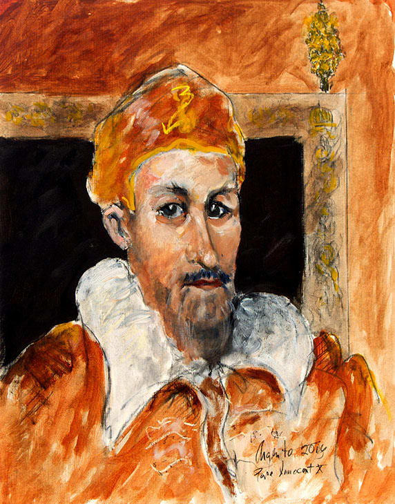 Pope Innocent X by Frank Argento, Image 1.