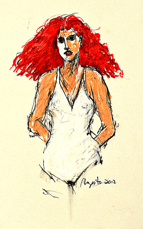 Redhead by Frank Argento 