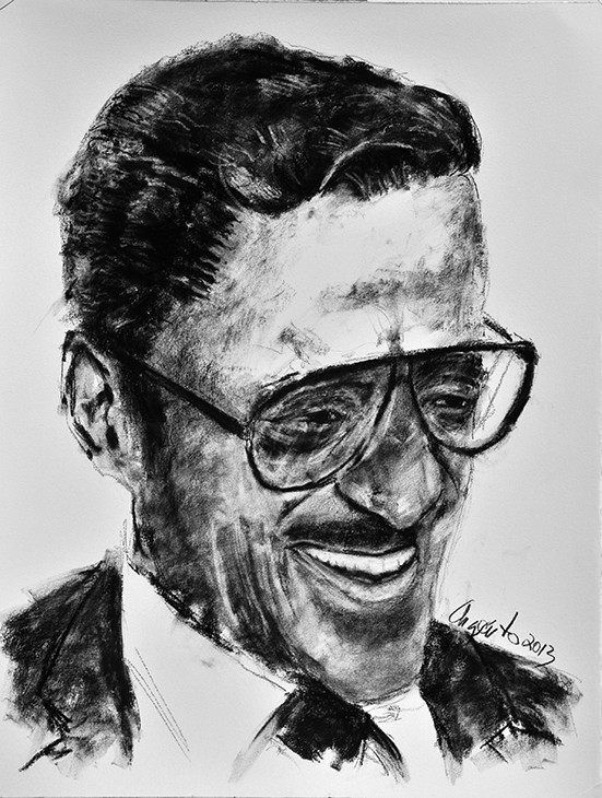 Sammy Davis Jr by Frank Argento 