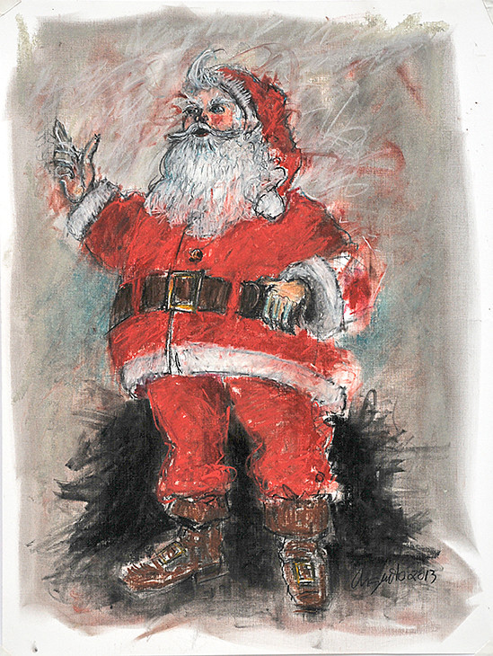 Santa Claus by Frank Argento 