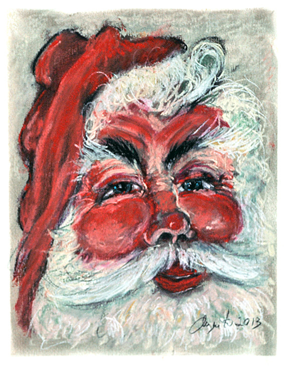 Santa by Frank Argento 