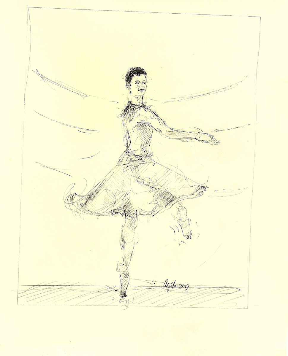Twirling Dancer by Frank Argento, Image 1.