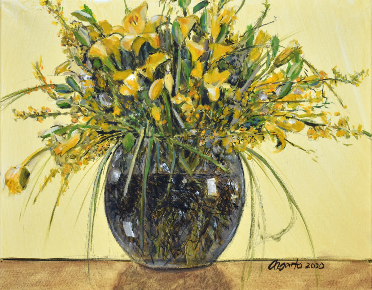 Yellow Bouquet by Frank Argento 