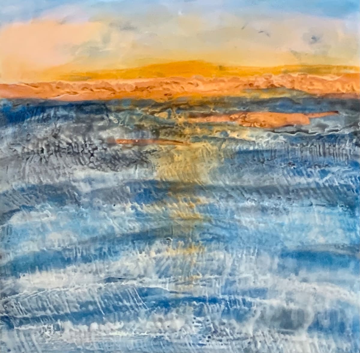 Ocean sunset I by Alane Holsteen 